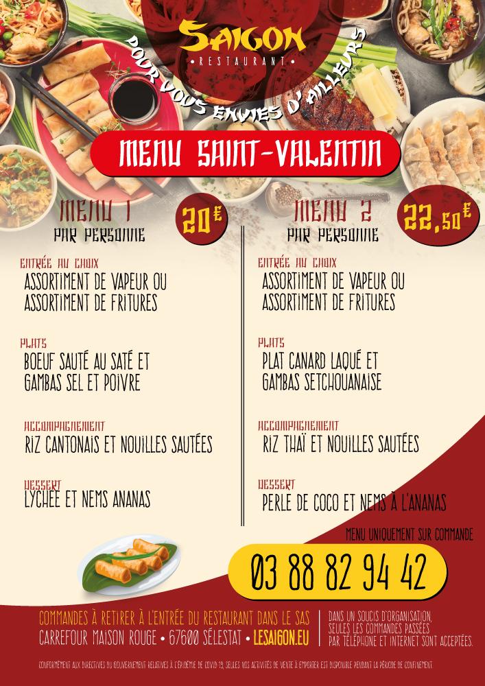 Restaurant Saïgon - Menu Image 2